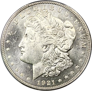 image for: 1921 Morgan $1 PCGS MS63 PL