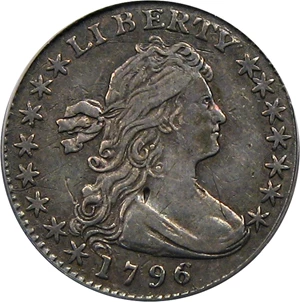 image for: 1796 H10c PCGS VF30 (OGH)