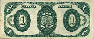 image for: FR. 352 1891 $1 Treasury Note PCGS Very Fine 30