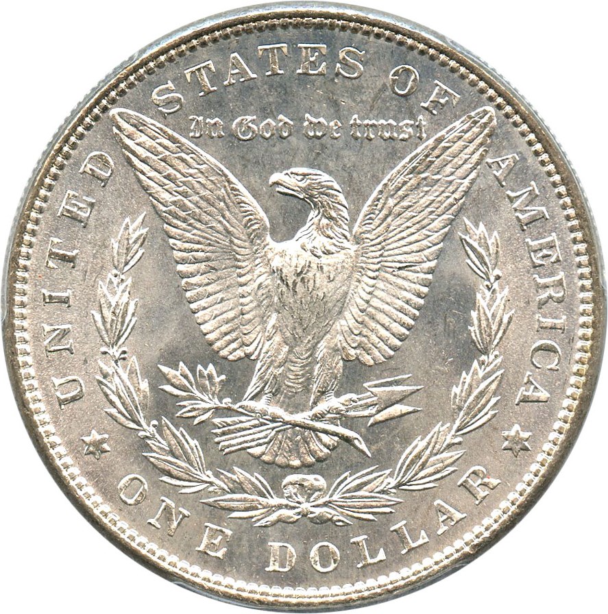 image for: Top 100 VAM: 1886 $1 PCGS MS63 (VAM-17, Doubled Arrows)