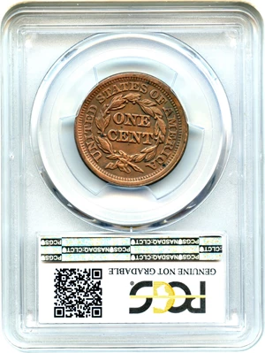 image for: 1851/81 1c PCGS AU Details (Surfaces Smoothed)