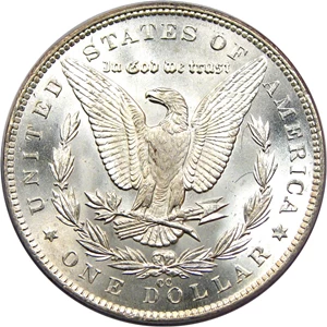 image for: 1891-CC $1 PCGS MS66