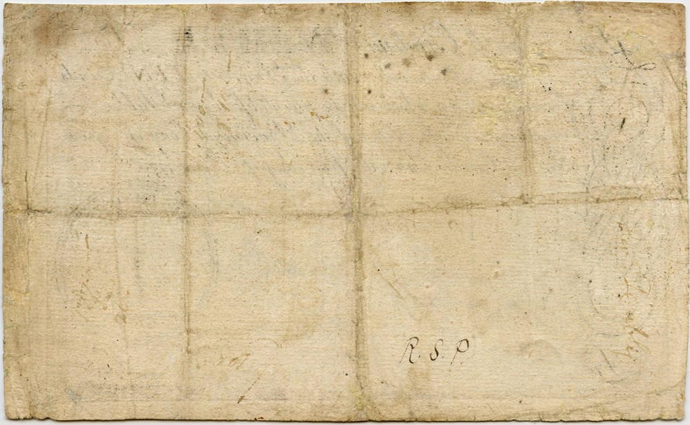 image for: Fr. SC99 June 1, 1775 10 Pounds PMG Very Fine 25