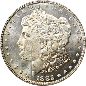 image for: 1882 $1 PCGS MS63 PL (OGH)