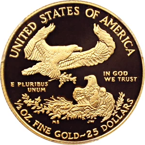 image for: 2017-W Gold Eagle $25 PCGS Proof 69 DCAM