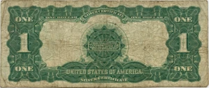 image for: FR. 234 1899 Black Eagle $1 PMG Fine 15