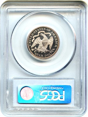 image for: 1879 25c PCGS/CAC Proof 63 DCAM