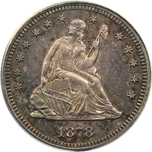 image for: 1878 25c PCGS Proof 64