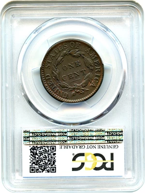 image for: 1816 1c PCGS XF Details (Cleaned)