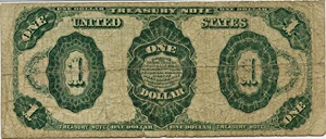 image for: FR. 350 1891 $1 PMG Very Good 10