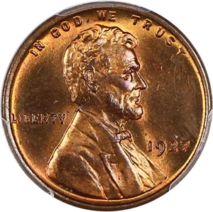 image for: 1927 1c PCGS MS64 RB