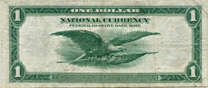 image for: FR. 714 1918 $1 PMG Very Fine 20