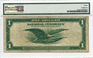 image for: FR. 722 1918 $1 PMG Fine 15