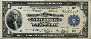 image for: FR. 711 1918 $1 PMG Very Fine 35