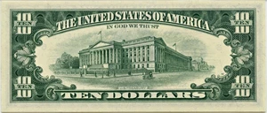 image for: FR. 2017F 1963A Dark Green Seal $10 Federal Reserve Note Atlanta PMG Gem Unc 66 EPQ