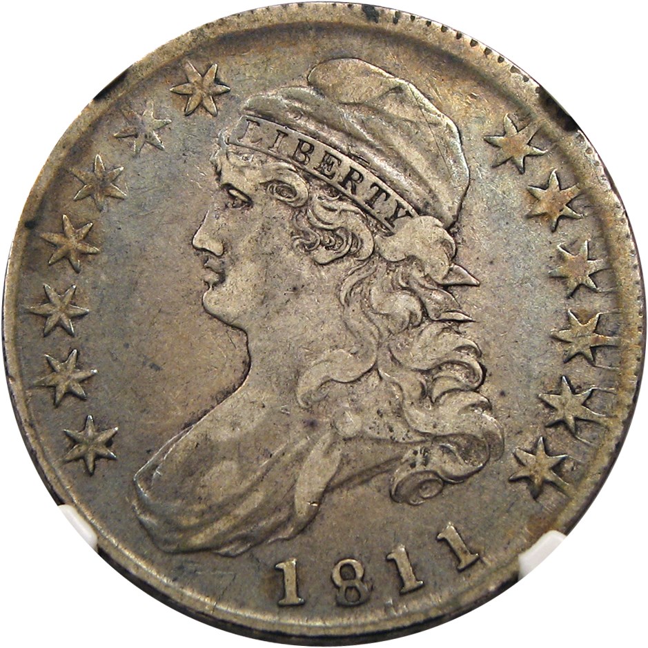 image for: 1811/10 50c NGC/CAC VF30 (O-102)