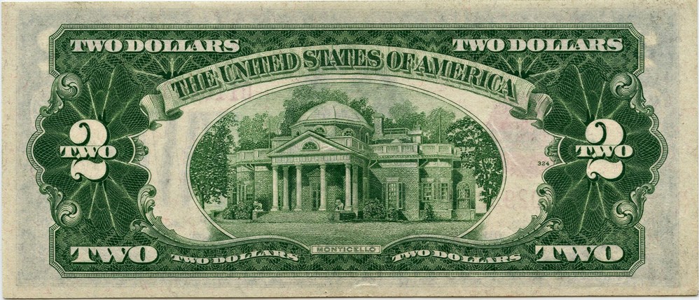 image for: FR. 1505 1928D $2 Legal Tender Note PMG About Unc 58 EPQ