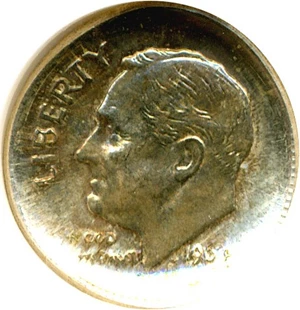 image for: 1964 10c Broadstruck ANACS MS64 *Error*