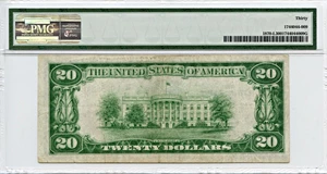 image for: FR. 1870L 1929 $20 Federal Reserve Bank Note San Francisco PMG Very Fine 30