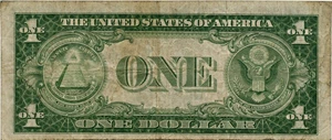 image for: FR. 1609 1935AR $1 Experimental Silver Certificate PMG Very Fine 25