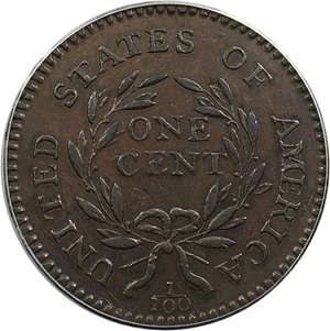 image for: 1795 1c PCGS/CAC AU53 (Lettered Edge)