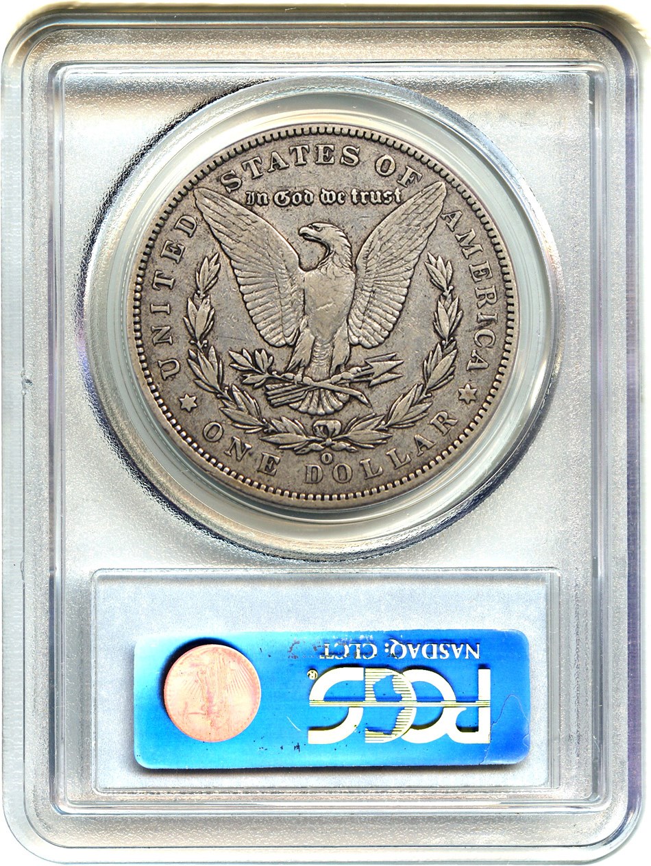 image for: Top 100 VAM: 1900-O $1 PCGS XF40 (VAM-8, O/CC)