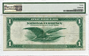 image for: FR. 714 1918 $1 PMG Very Fine 20