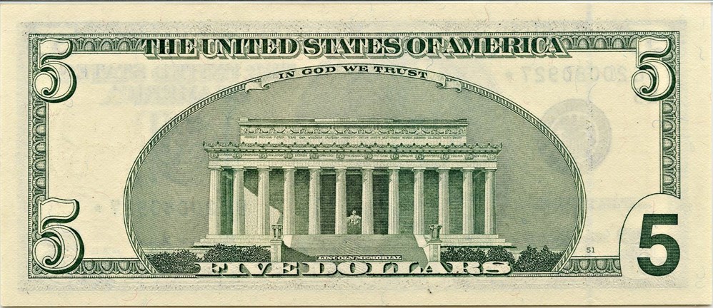 image for: FR. 1987E* 1999 $5 Federal Reserve Note Richmond PMG Gem Unc 66 EPQ