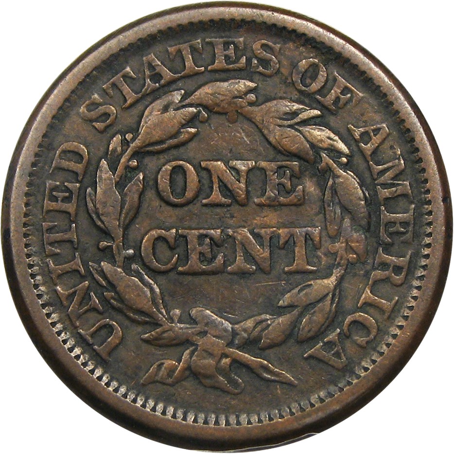 image for: 1844/81 1c PCGS VF25