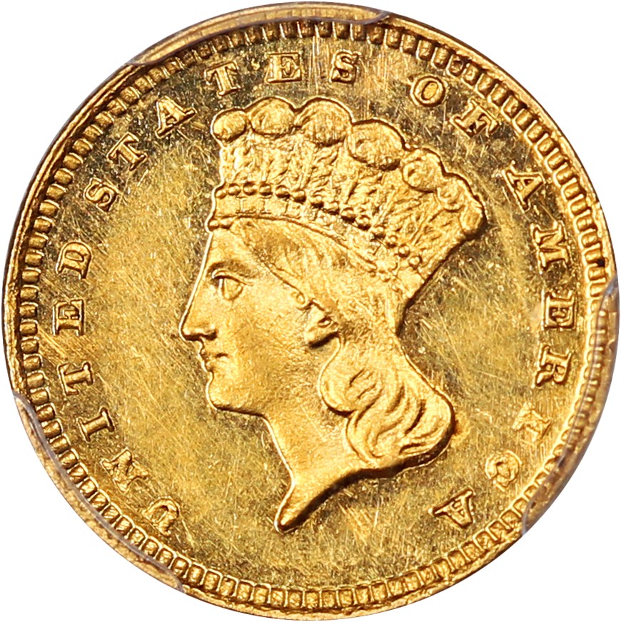 image for: 1887 G$1 PCGS/CAC Proof 58