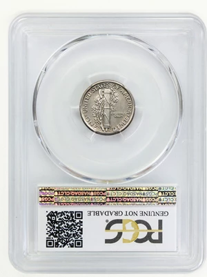 image for: 1924 10c PCGS AU Details (Cleaned)
