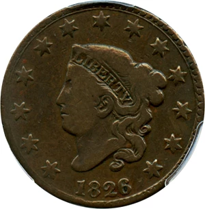image for: 1826 1c PCGS VG-10