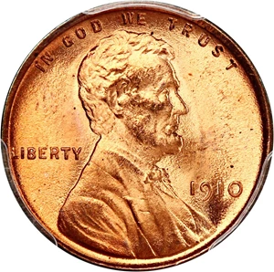 image for: 1910 1c PCGS MS67 RD