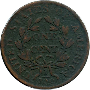 image for: 1803 1c PCGS G Details (Small Date, Large Fraction, Environmental Damage)