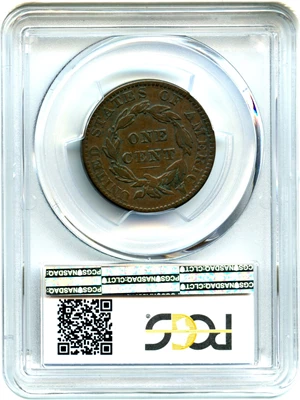 image for: 1830 1c PCGS F15 (Medium Letters)