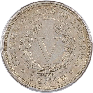image for: 1895 5c PCGS XF Details (Cleaned)