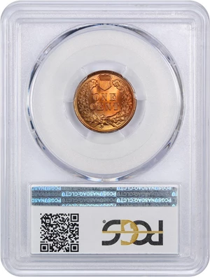 image for: 1909 Indian 1c PCGS MS67 RD