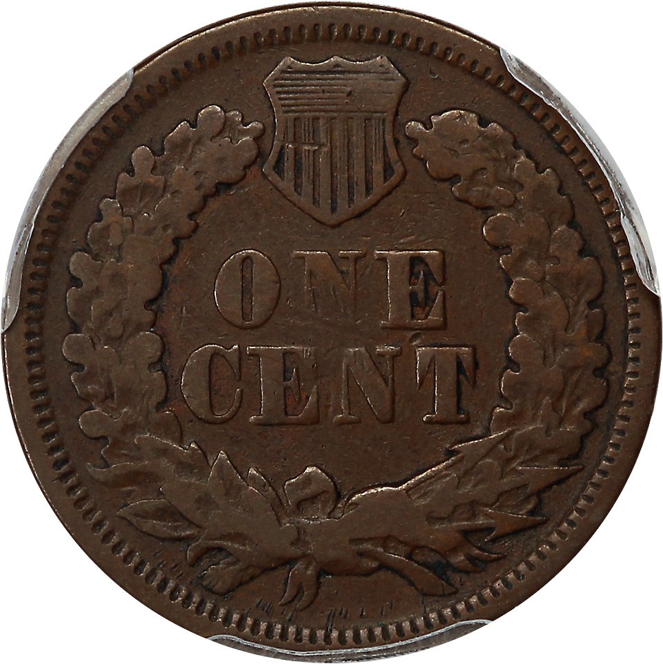 image for: 1867/67 1c PCGS VG-08