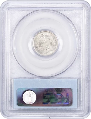 image for: 1875-S 10c PCGS/CAC AU53 (Mintmark Above)