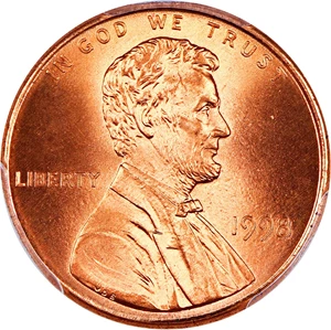 image for: 1998 1c PCGS MS68 RD