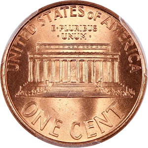 image for: 1998 1c PCGS MS68 RD