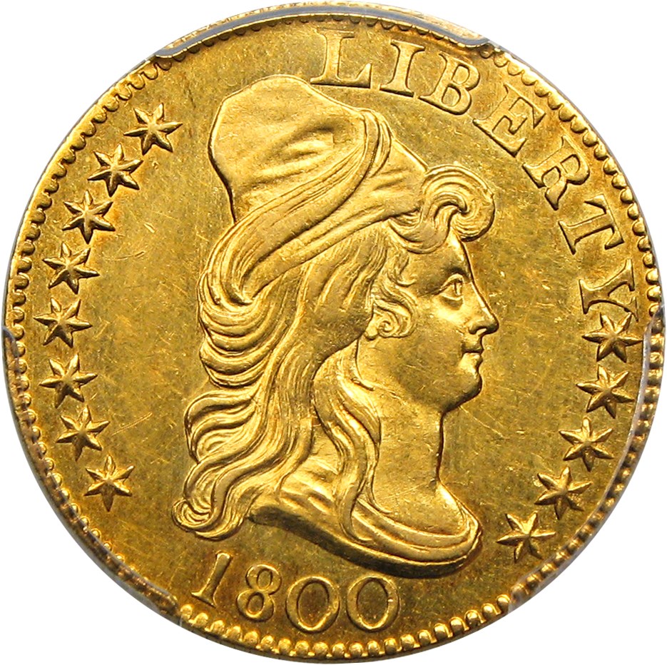 image for: 1800 $5 PCGS/CAC MS61