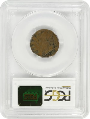 image for: 1760 Voce Populi Farth PCGS/CAC VF35 (Large Letters)