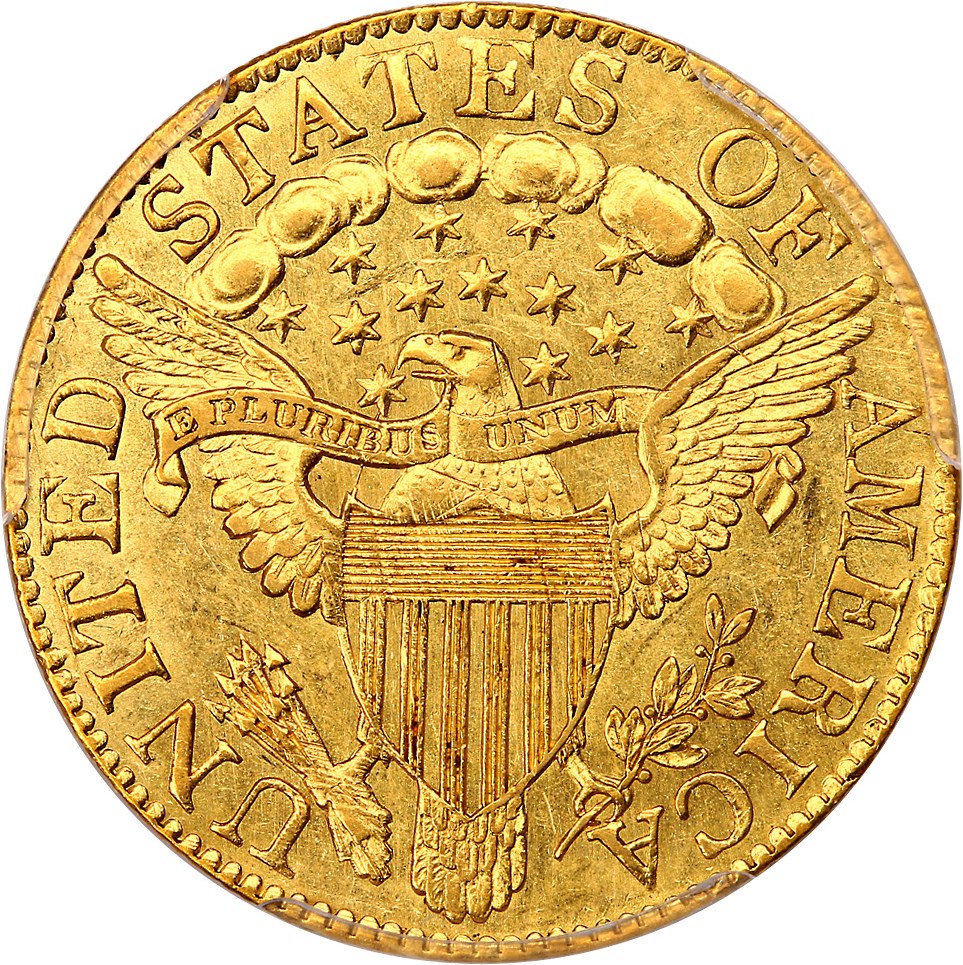 image for: 1804 $5 PCGS/CAC AU55 (Small 8)