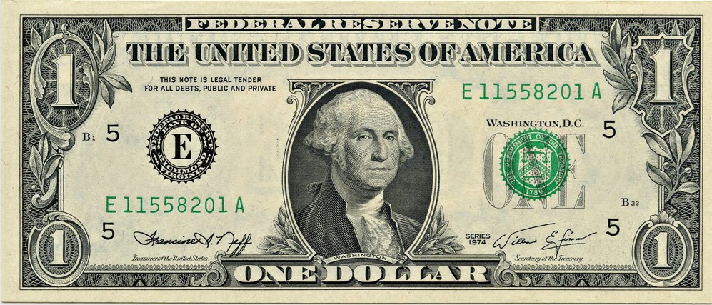 1974 $1 Richmond (Fr. 1908E)