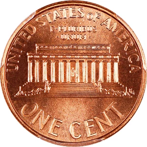 image for: 1997-D 1c PCGS MS68 RD