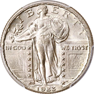 image for: 1923-S 25c PCGS/CAC MS66 FH