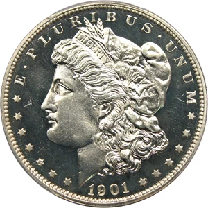 image for: 1901 $1 PCGS Proof 65