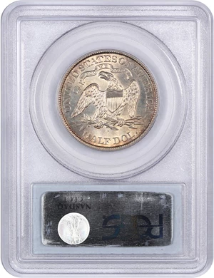 image for: 1871-S 50c PCGS MS64