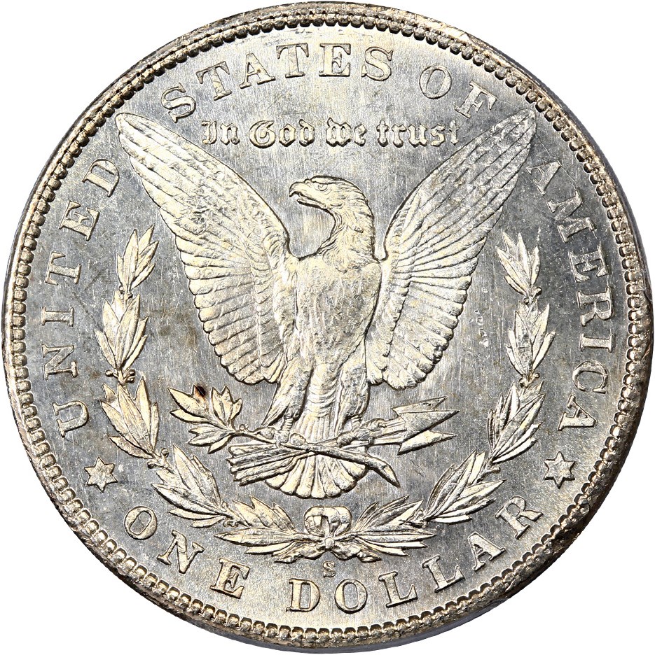 image for: 1902-S $1 PCGS MS63 PL